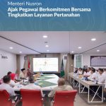 Menteri Nusron Ajak Pegawai Berkomitmen Bersama Tingkatkan Layanan Pertanahan
