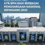 Kinerja dan Inovasi Diakui, ATR/BPN Raih Berbagai Penghargaan Nasional Sepanjang 2025