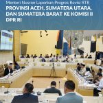 Menteri Nusron Laporkan Progres Revisi RTR Provinsi Aceh, Sumatera Utara, dan Sumatera Barat ke Komisi II DPR RI