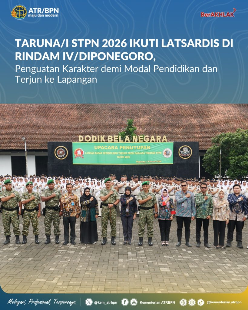 Taruna/i STPN 2026 Ikuti Latsardis di Rindam IV/Diponegoro, Penguatan Karakter demi Modal Pendidikan dan Terjun ke Lapangan