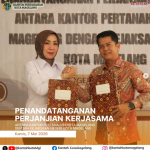Penandatanganan Perjanjian Kerjasama Antara Kantor Pertanahan Kota Magelang Dengan Kejaksaan Negeri Kota Magelang