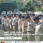 Giat Apel Pagi Kantor Pertanahan Kota Magelang Penguat Komitmen Dalam Peningkatan Pelayanan