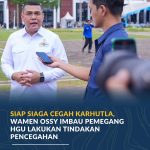 Siap Siaga Cegah Karhutla, Wamen Ossy Imbau Pemegang HGU Lakukan Tindakan Pencegahan