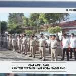 Giat Apel Pagi Kantor Pertanahan Kota Magelang