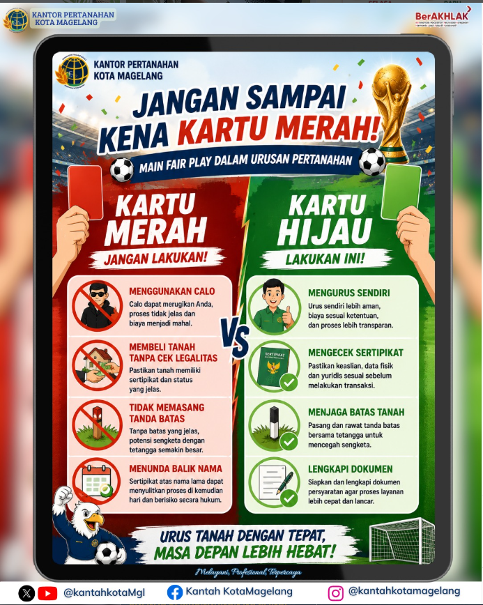 Jangan Sampai Kena Kartu Merah