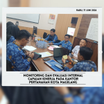 Monitoring Dan Evaluasi Internal Capaian Kinerja Pada Kantor Pertanahan Kota Magelang.