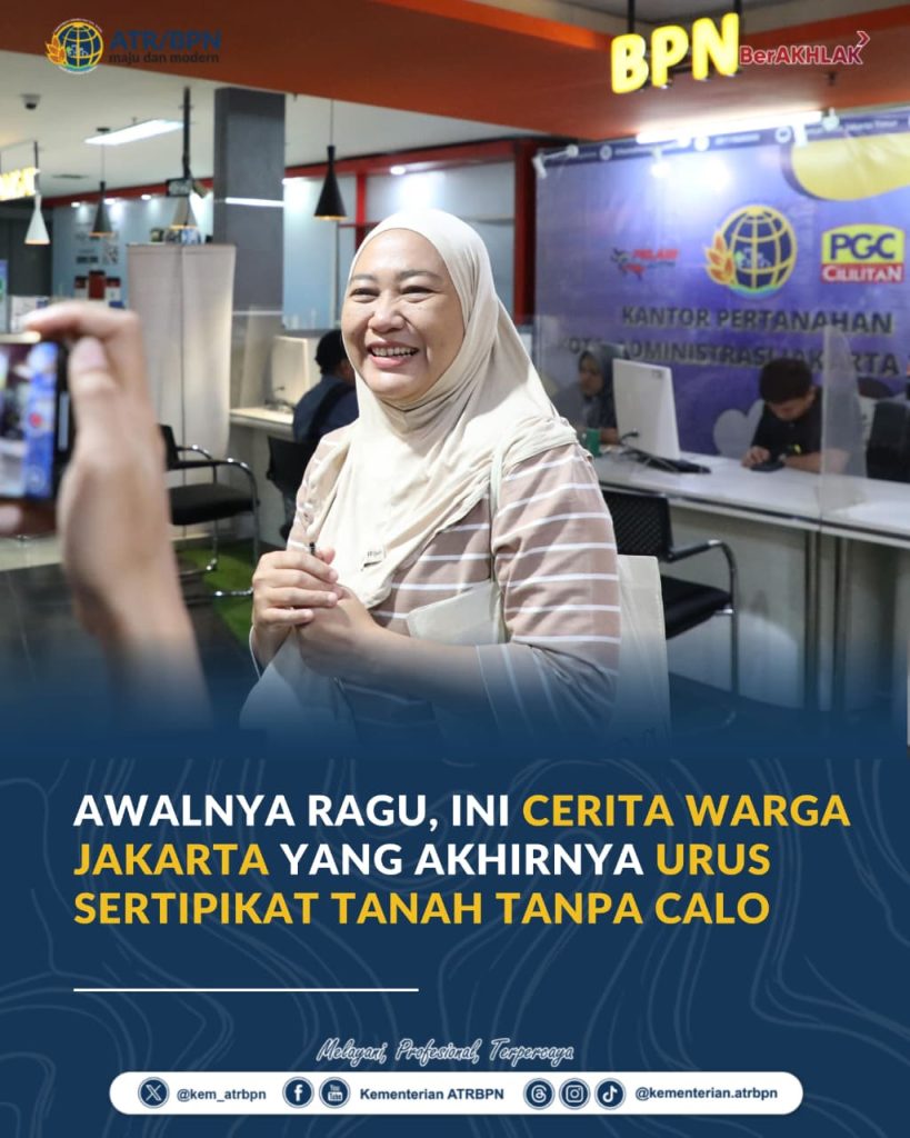 Awalnya Ragu, Ini Cerita Warga Jakarta yang Akhirnya Urus Sertipikat Tanah Tanpa Calo
