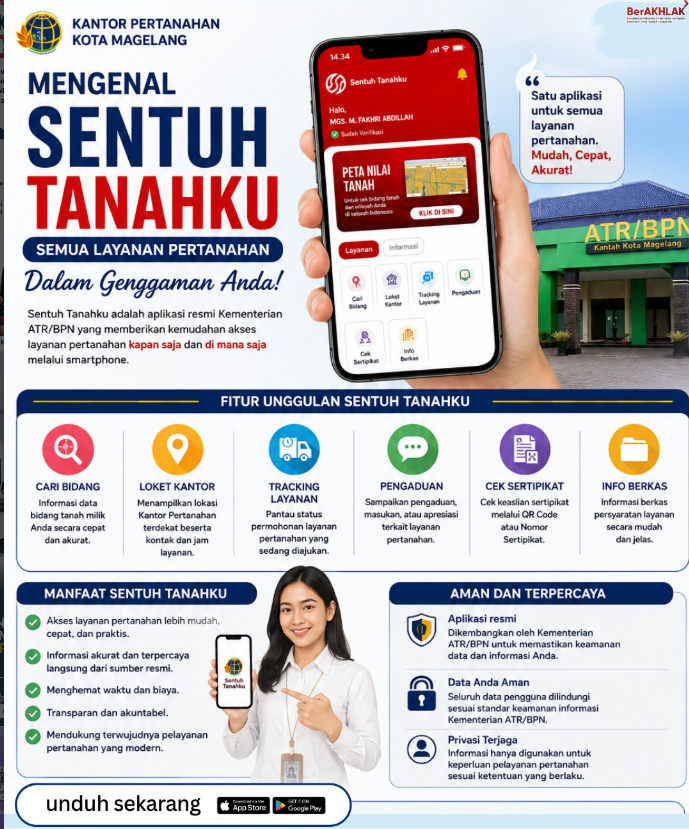 Mengenal Sentuh Tanahku Semua Layanan Pertanahan Dalam Genggaman Anda