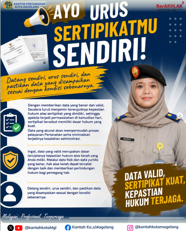 Urus Sendiri Sertipikatmu: Mudah, Aman, dan Tanpa Perantara