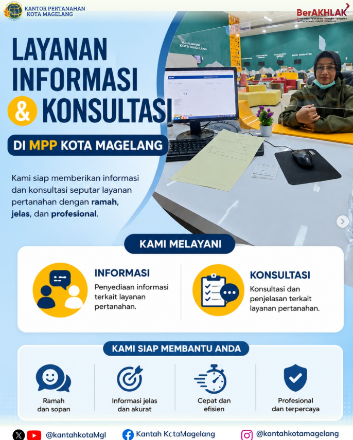 Layanan Informasi Dan Konsultasi Di MPP Kota Magelang.