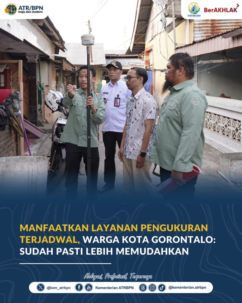 Manfaatkan Layanan Pengukuran Terjadwal, Warga Kota Gorontalo: Sudah Pasti Lebih Memudahkan