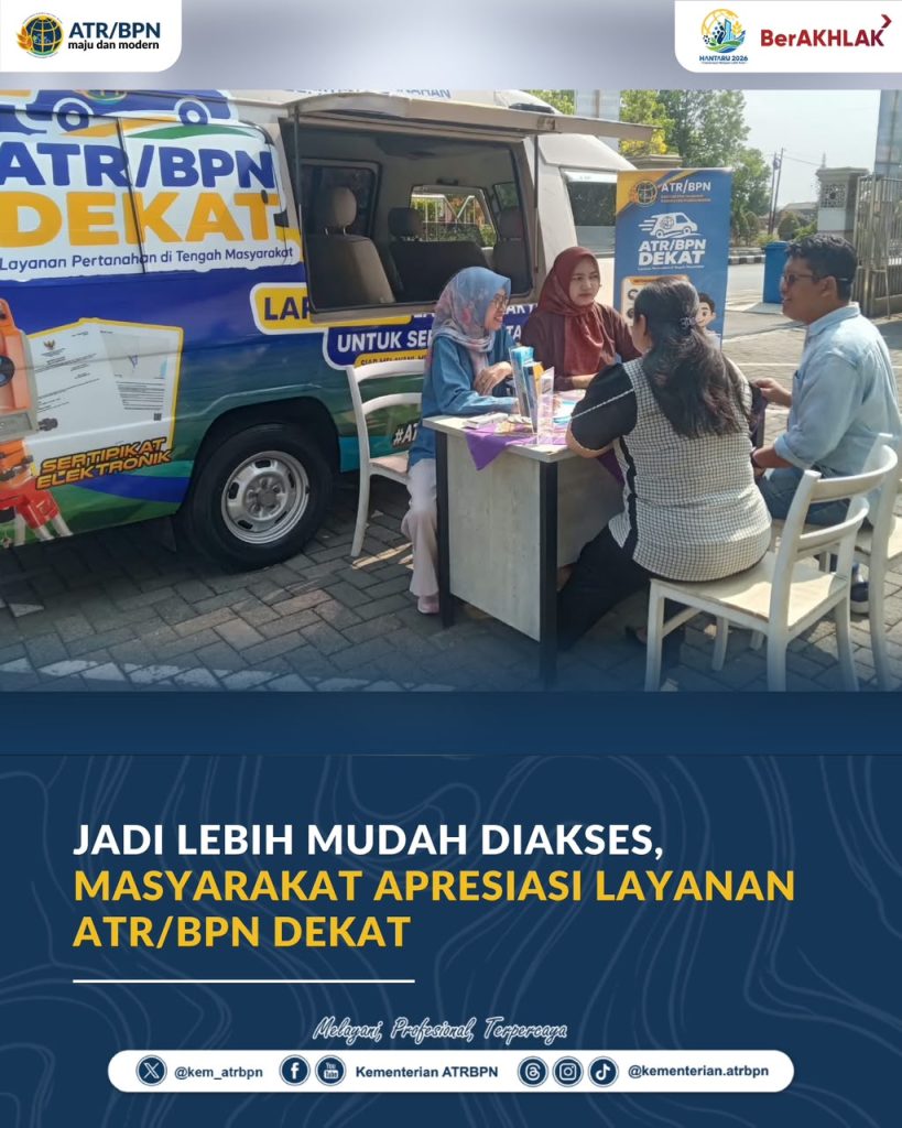 Dua Tahun Kabinet Merah Putih, Kementerian ATR/BPN Realisasikan Pengadaan Tanah untuk Infrastruktur dan Konsolidasi Tanah